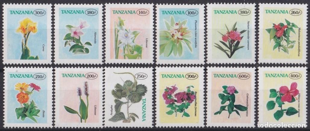 Timbres: F-EX63560 TANZANIA MNH 1997 FLOWER ORCHIDS FLORES ORQUIDEAS.