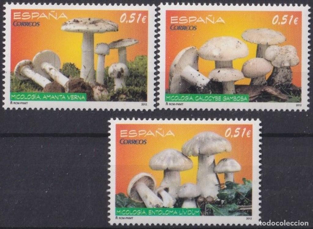 Timbres: F-EX64245 ESPA&Ntilde;A SPAIN MNH 2011 SETAS MUSHROOMS MICOLOGY.