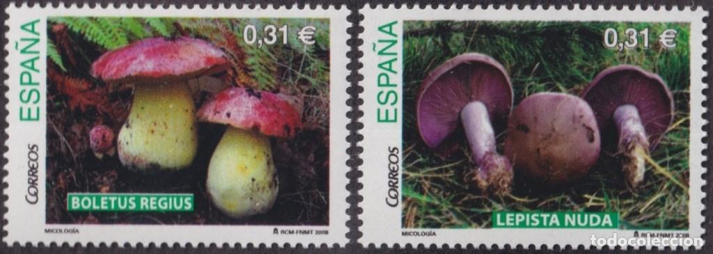 Timbres: F-EX63958 ESPA&Ntilde;A SPAIN MNH 2008 SETAS MUSHROOMS MICOLOGY.