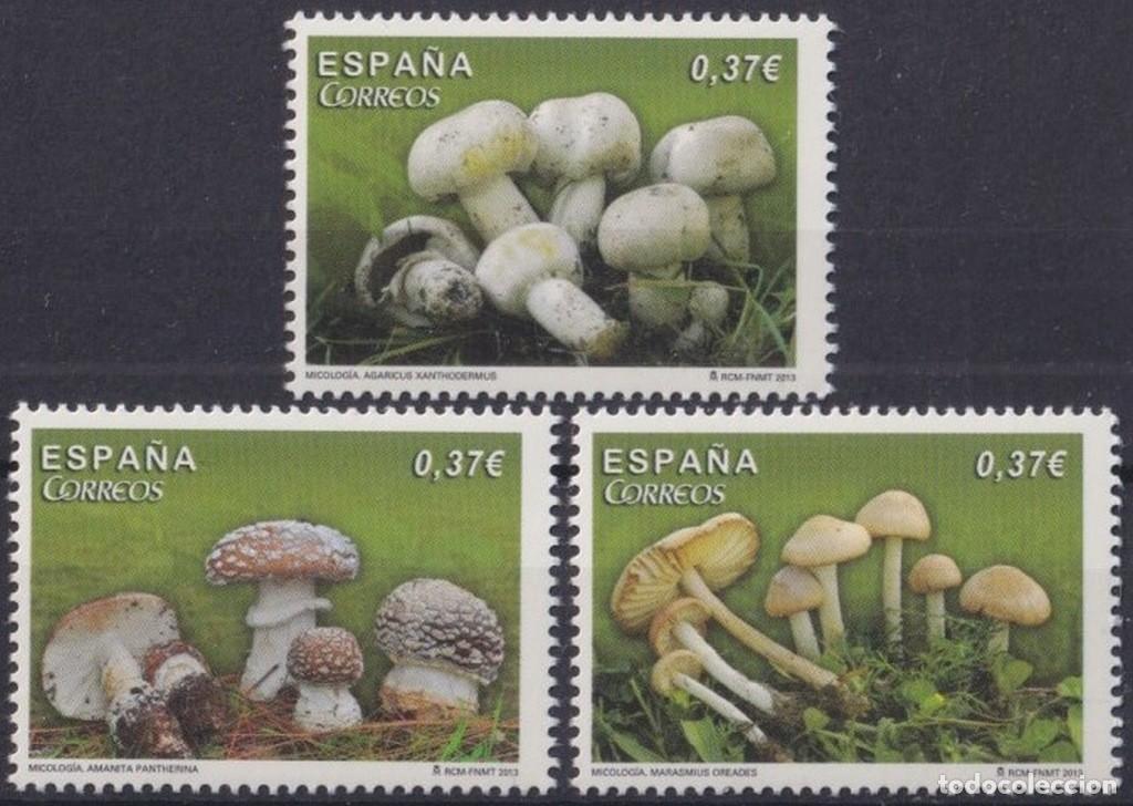 Timbres: F-EX64246 ESPA&Ntilde;A SPAIN MNH 2012 SETAS MUSHROOMS MICOLOGY.