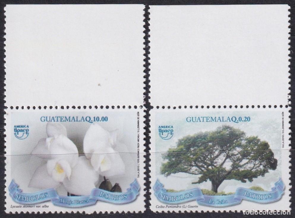 Briefmarken: F-EX65905 GUATEMALA MNH 2010 UPAEP SIMBOLOS PATRIOTICOS FLOWER & TREE.