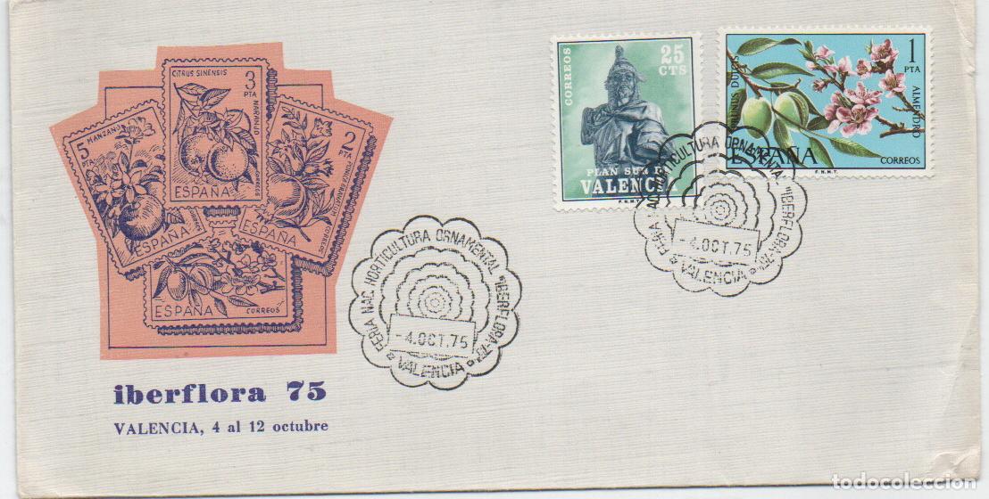 Sellos: A&Ntilde;O 1975, Valencia, iberflora - Foto 1
