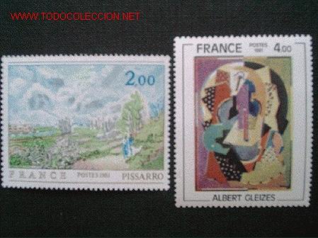 Sellos: FRANCIA N&ordm; YVERT 2136/7. A&Ntilde;O 1981 - Foto 1