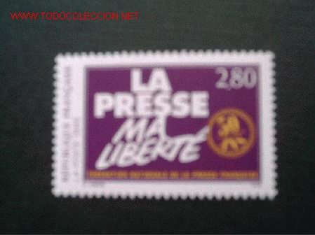 Sellos: FRANCIA N&ordm; YVERT 2917. A&Ntilde;O 1994 - Foto 1