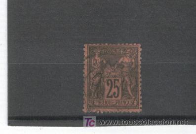 Sellos: FRANCIA. NUM 97 A. * - Foto 1
