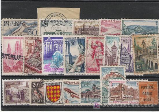 Sellos: FRANCIA LOTE DE SELLOS - Foto 1