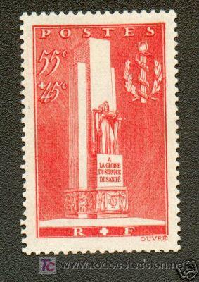 Sellos: FRANCIA YVERT 395 LUJO - Foto 1