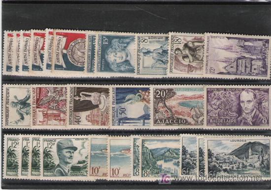 Sellos: LOTE DE SELLOS DE FRANCIA - Foto 1