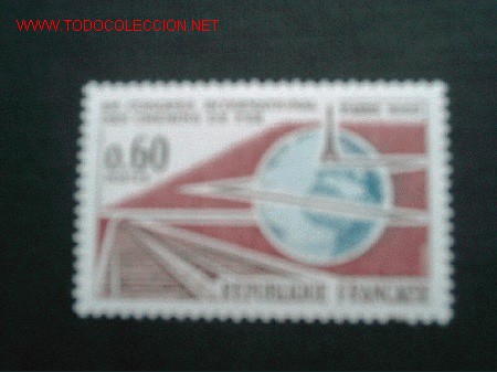 Sellos: FRANCIA N&ordm; YVERT 1488  A&Ntilde;O  1966 - Foto 1