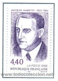 Sellos: FRANCIA 1996 - JACQUES MARETTE Yvert 3015 - Foto 1