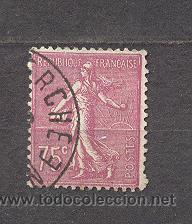 Sellos: FRANCIA,SEMBRADORA,YVERT TELIER 202, USADO - Foto 1