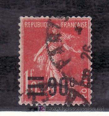 Sellos: francia  227 usada, sobrecargado - Foto 1