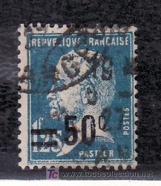 Sellos: francia  222 usada, sobrecargado - Foto 1