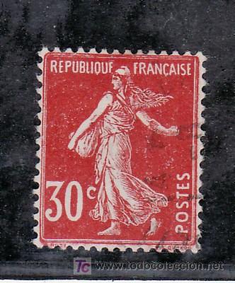 Sellos: francia  160 usada, sembrador - Foto 1