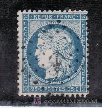 Sellos: francia   60 usada, matasello ancla - Foto 1