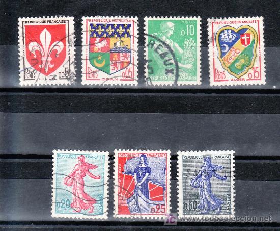 Sellos: francia 1230/4A usada, - Foto 1