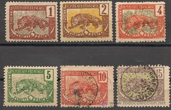 Sellos: Congo frances. - Foto 1