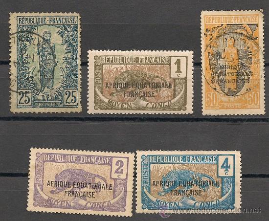 Sellos: Colonia francesa del CONGO. - Foto 1