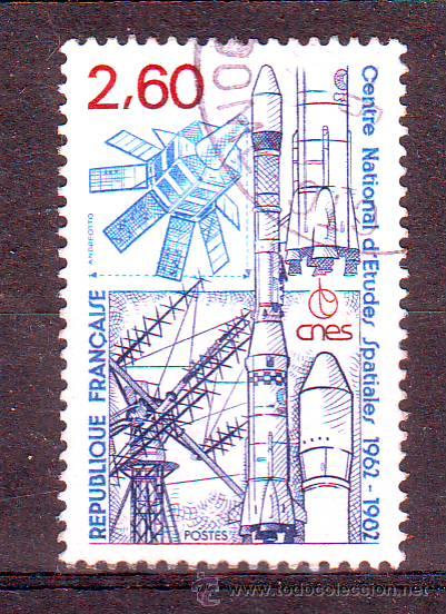 Sellos: FRANCIA 1982.ESPACIO.AEROSPACE. - Foto 1