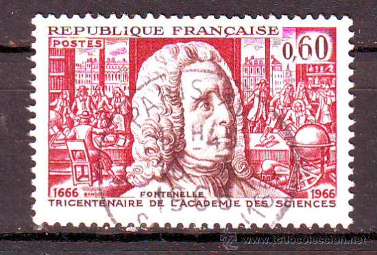 Sellos: FRANCIA 1966.PERSONALIDADES. - Foto 1