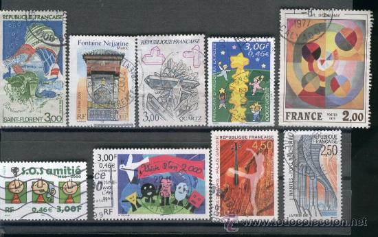 Sellos: LOTE. SELLOS. FRANCIA. - Foto 1