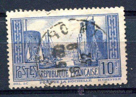 Sellos: Yvert 261 de Francia. Matasellado. - Foto 1