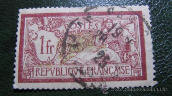 Sellos: 1900 francia, yvert 121 - Foto 1