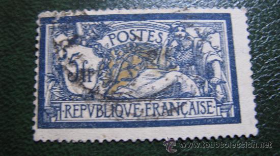 Sellos: 1900 francia, yvert 123 - Foto 1