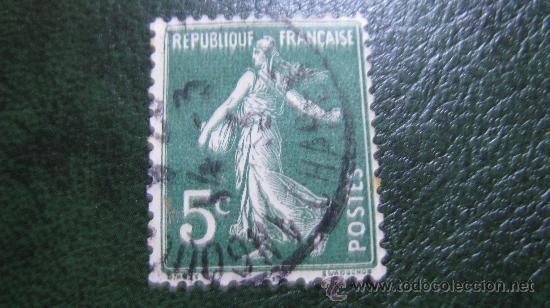 Sellos: 1906 francia, yvert 137 - Foto 1