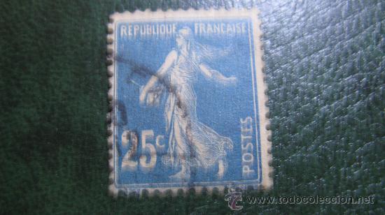 Sellos: 1906 francia, yvert 140 - Foto 1