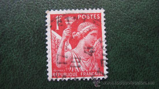 Sellos: 1939 francia, iris, yvert 433 - Foto 1