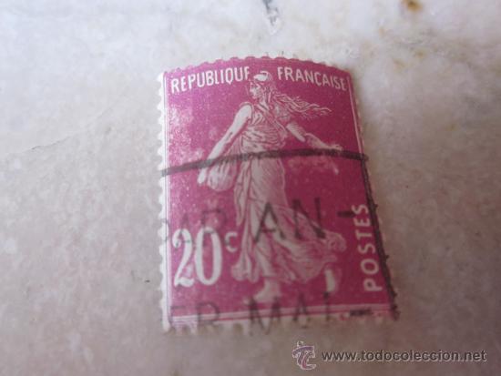 Sellos: SELLO 2O CENTIMOS FRANCIA - Foto 1