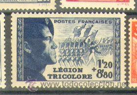 Sellos: Francia YY N 584 (**) - Foto 1