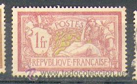 Sellos: Francia YY N 120 (*) - Foto 1