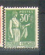 Sellos: Francia YY N 280 (*) - Foto 1