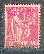 Sellos: Francia YY N 369 (*) - Foto 1