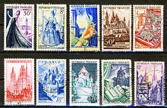 Sellos: FRANCIA.- LOTE 67.- - Foto 1