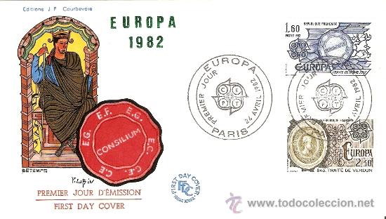 Sellos: EUROPA FRANCIA 1982 - Foto 1