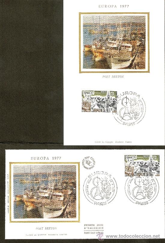 Sellos: EUROPA FRANCIA 1977 - Foto 1