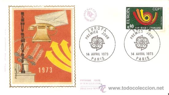 Sellos: EUROPA FRANCIA 1973 - Foto 1