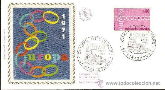 Sellos: EUROPA FRANCIA 1971 - Foto 1