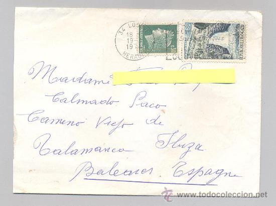 Sellos: FRANCIA, CIRCULADO - Foto 1