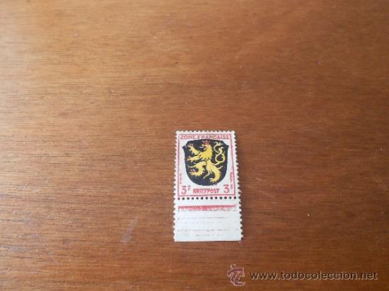 Sellos: SELLO ZONE FRANCAISE, BRIEFPOST 3F