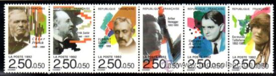 Briefmarken: FRANCIA.- CATALOGO YVERT N&ordm; 2747/52 SERIE COMPLETA EN NUEVO