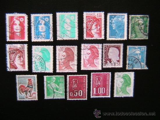 Sellos: FRANCIA - LOTE DE SELLOS - Foto 1