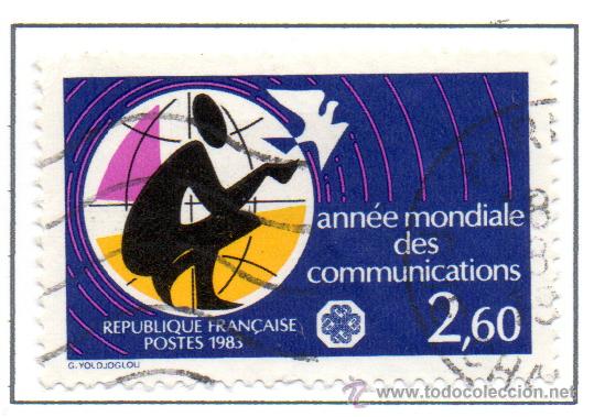 Sellos: FRANCIA.- YVERT N&ordm; 2260 EN USADO - Foto 1