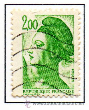 Sellos: FRANCIA.- YVERT N&ordm; 2484 EN USADO - Foto 1
