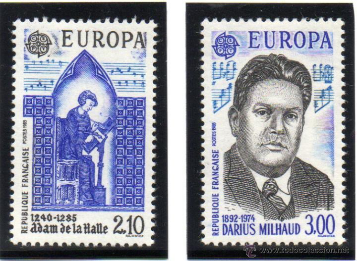 Briefmarken: FRANCIA.- SELLO YVERT n&ordm; 2366/67, EN NUEVO SIN SE&Ntilde;AL DE FIJASELLOS