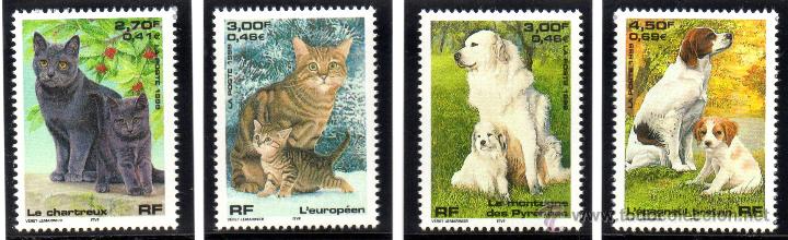 Stamps: FRANCIA.- SELLO YVERT N&ordm; 3283/86 EN NUEVO SIN SE&Ntilde;AL DE FIJASELLOS
