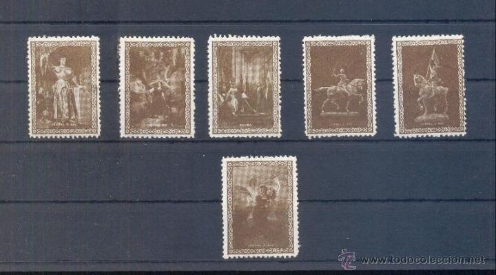 Sellos: VI&Ntilde;ETAS FRANCESAS - Foto 1
